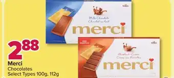 PharmaChoice Merci Chocolates offer