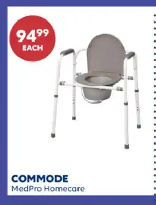 Wellwise by Shoppers MedPro Homecare COMMODE offer