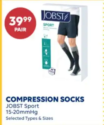 Wellwise by Shoppers JOBST Sport COMPRESSION SOCKS offer