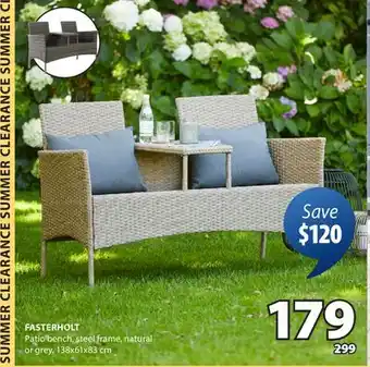 JYSK FASTERHOLT Patio bench offer