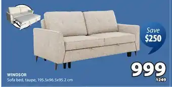 JYSK WINDSOR Sofa bed offer