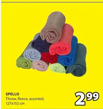 JYSK SPELLO Throw offer