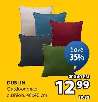 JYSK DUBLIN Outdoor deco cushion offer