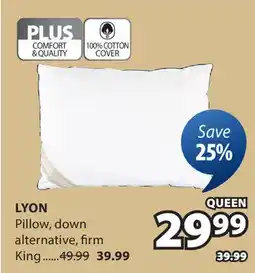 JYSK LYON PILLOW offer