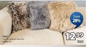 JYSK TAKS Throw cushion offer