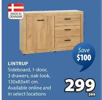 JYSK LINTRUP Sideboard offer