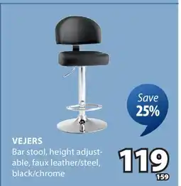 JYSK VEJERS Bar stool offer