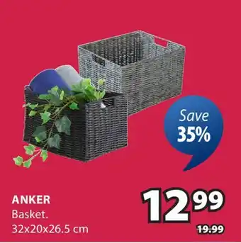 JYSK ANKER Basket offer