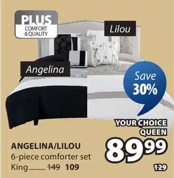 JYSK ANGELINA / LILOU comforter set offer