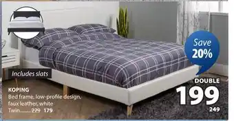 JYSK KOPING Bed Frame offer
