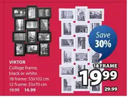 JYSK VIKTOR Collage frame offer