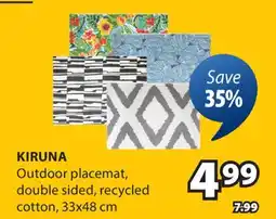 JYSK KIRUNA Outdoor placemat offer