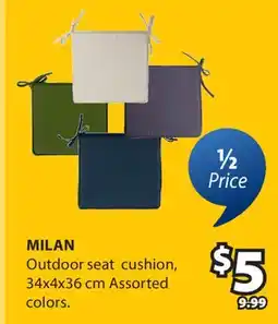 JYSK MILAN Outdoor seat cushion offer