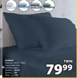 JYSK BAMBOO Sheet Set offer
