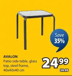 JYSK AVALON Patio side table offer