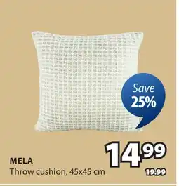 JYSK MELA Throw cushion offer