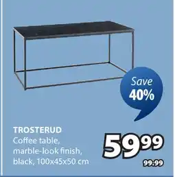 JYSK TROSTERUD Coffee table offer