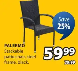 JYSK PALERMO Stackable patio chair offer