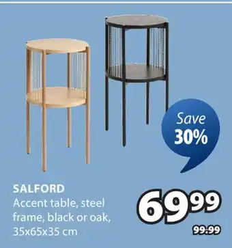 JYSK SALFORD Accent table offer
