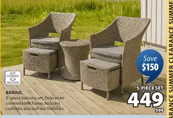 JYSK BANJUL balcony set offer