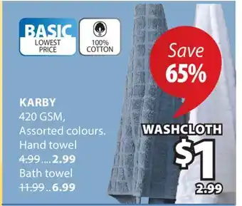 JYSK KARBY 420 GSM offer