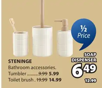 JYSK STENINGE Bathroom accessories offer