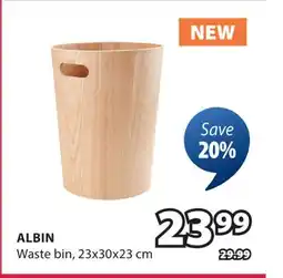 JYSK ALBIN Waste bin offer
