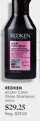 Chatters Salon REDKEN Acidic Color Gloss Shampoo offer