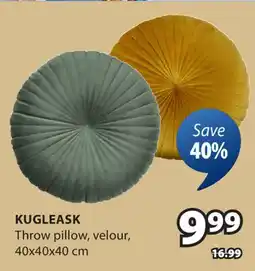 JYSK KUGLEASK Throw pillow offer