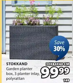 JYSK STOKKAND Garden planter box offer