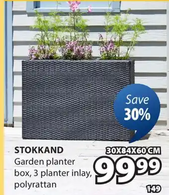 JYSK STOKKAND Garden planter box offer