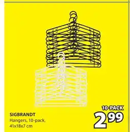 JYSK SIGBRANDT Hangers offer