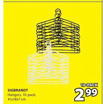 JYSK SIGBRANDT Hangers offer