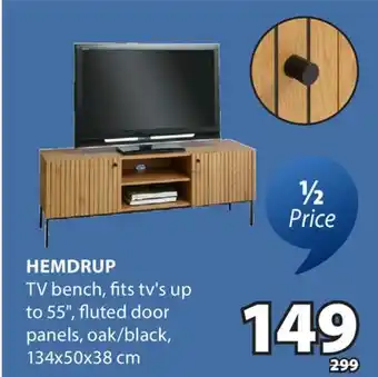 JYSK HEMDRUP TV bench offer