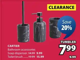 JYSK CARTIER Bathroom accessories Soap dispenser offer
