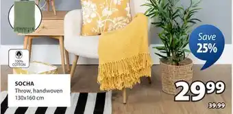 JYSK SOCHA Throw offer