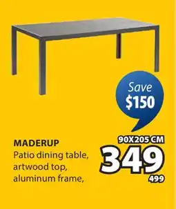 JYSK MADERUP Patio dining table offer