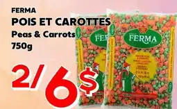 Marche Salaberry FERMA POIS ET CAROTTES offer