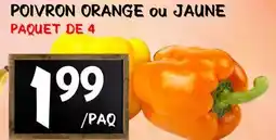 Marche Salaberry POIVRON ORANGE ou JAUNE offer