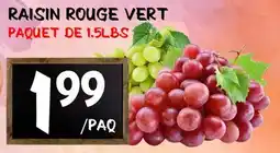 Marche Salaberry RAISIN ROUGE VERT offer