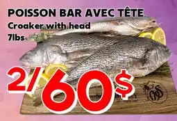 Marche Salaberry POISSON BAR AVEC TETE offer