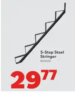 Matériaux Pont Masson 5-Step Steel Stringer -Black offer