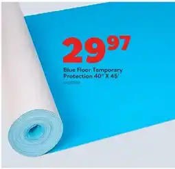 Matériaux Pont Masson Floor Temporary Protection 40 x 45' Blue offer