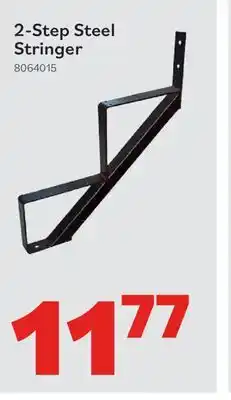 Matériaux Pont Masson 2-Step Steel Stringer -Black offer