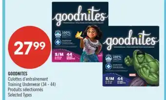 Pharmaprix GOODNITES Training Underwear offer