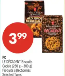 Pharmaprix PC LE DÉCADENT Cookie offer