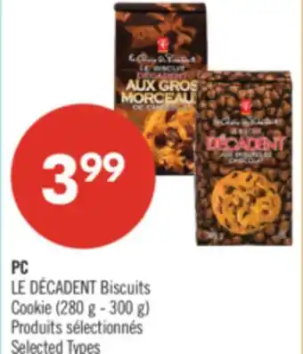 Pharmaprix PC LE DÉCADENT Cookie offer