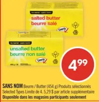 Pharmaprix NO NAME Butter offer