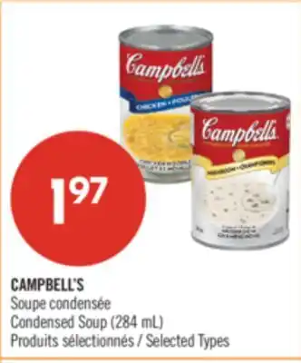 Pharmaprix CAMPBELL'S Condensed Soup offer