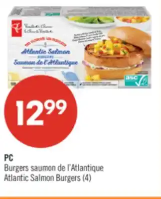 Pharmaprix PC Atlantic Salmon Burgers offer